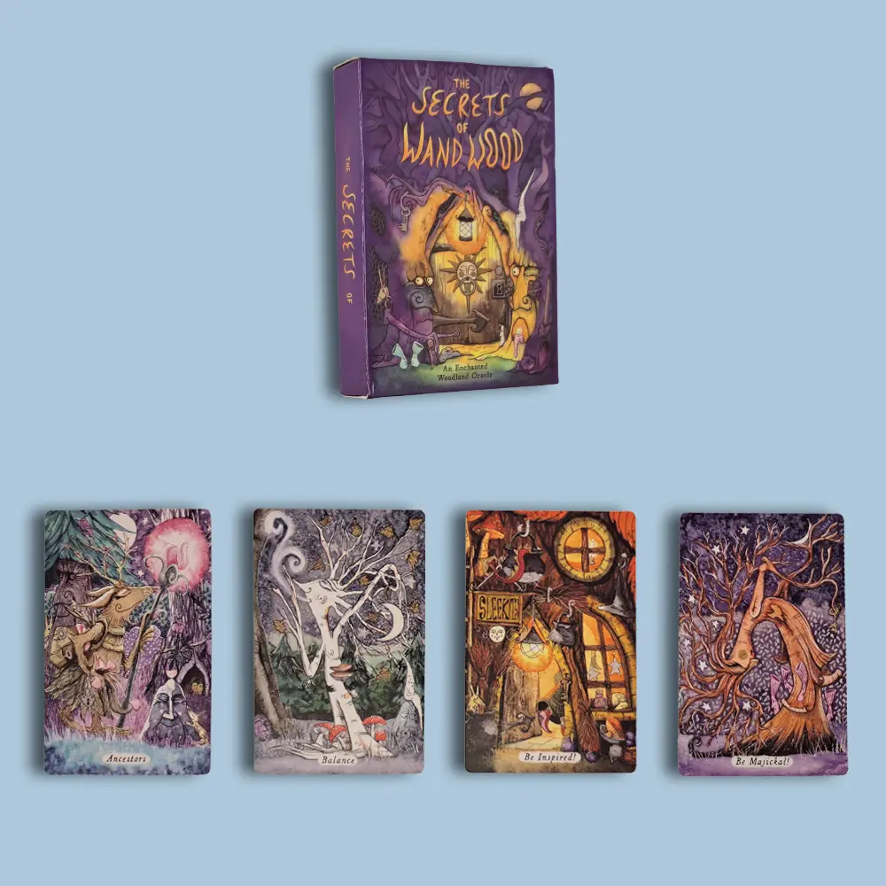 Tαρώ κάρτες-The secrets of wand wood    – Όταν το Φως Αγγίζει τη Μαντεία