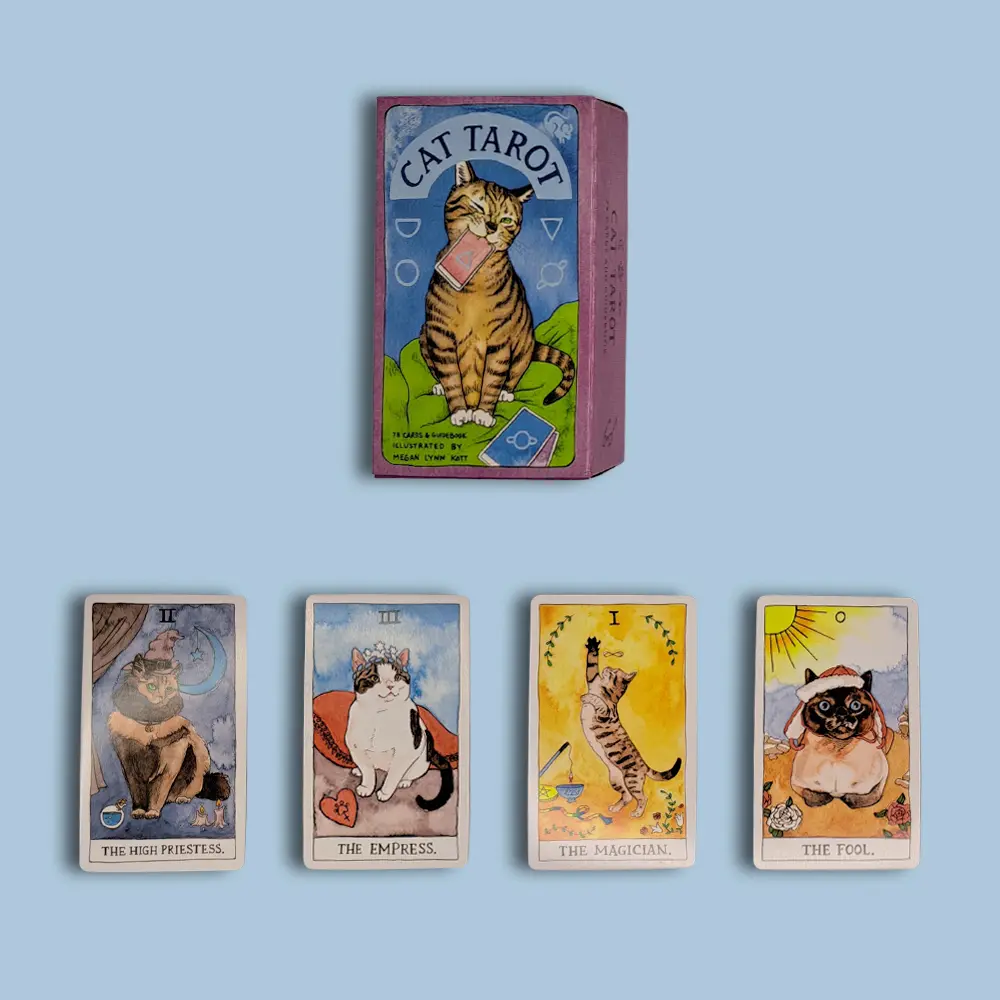 Ταρώ κάρτες- Cat Tarot – Η Μαγεία της Γάτας και της Αυτογνωσίας