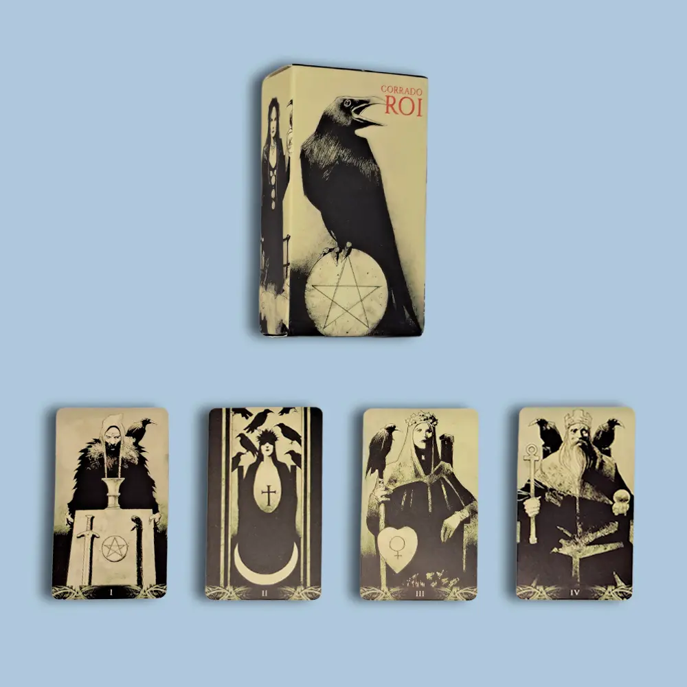 Tαρώ κάρτες- Murder of crows tarot -Εκεί που οι σκιές συναντούν τη σοφία του αόρατου κόσμου.