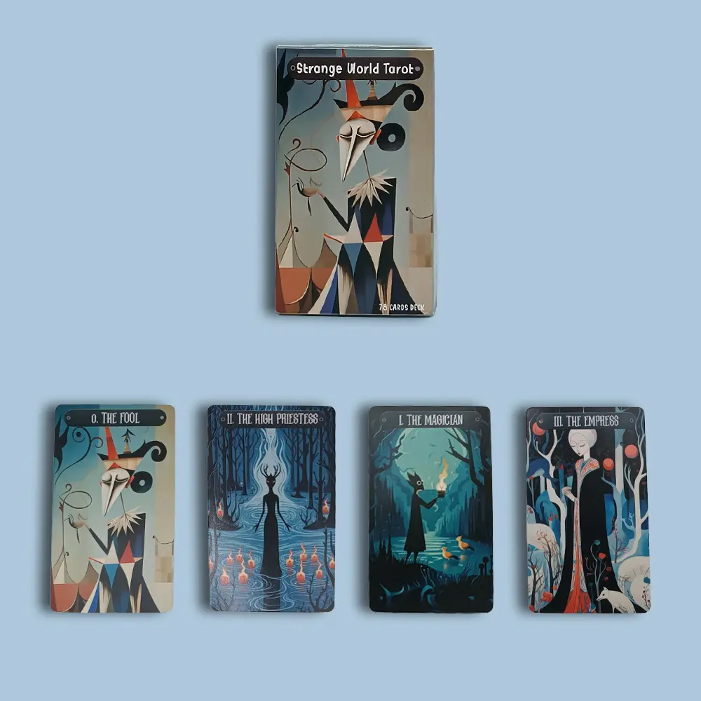 Ταρω κάρτες strange world tarot   -Η Τράπουλα της Αβύσσου και των Ανεξερεύνητων Οριζόντων