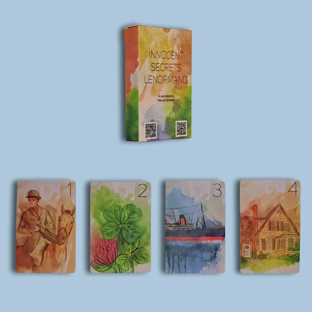 Ταρώ κάρτες -Innocent secrets lenormand