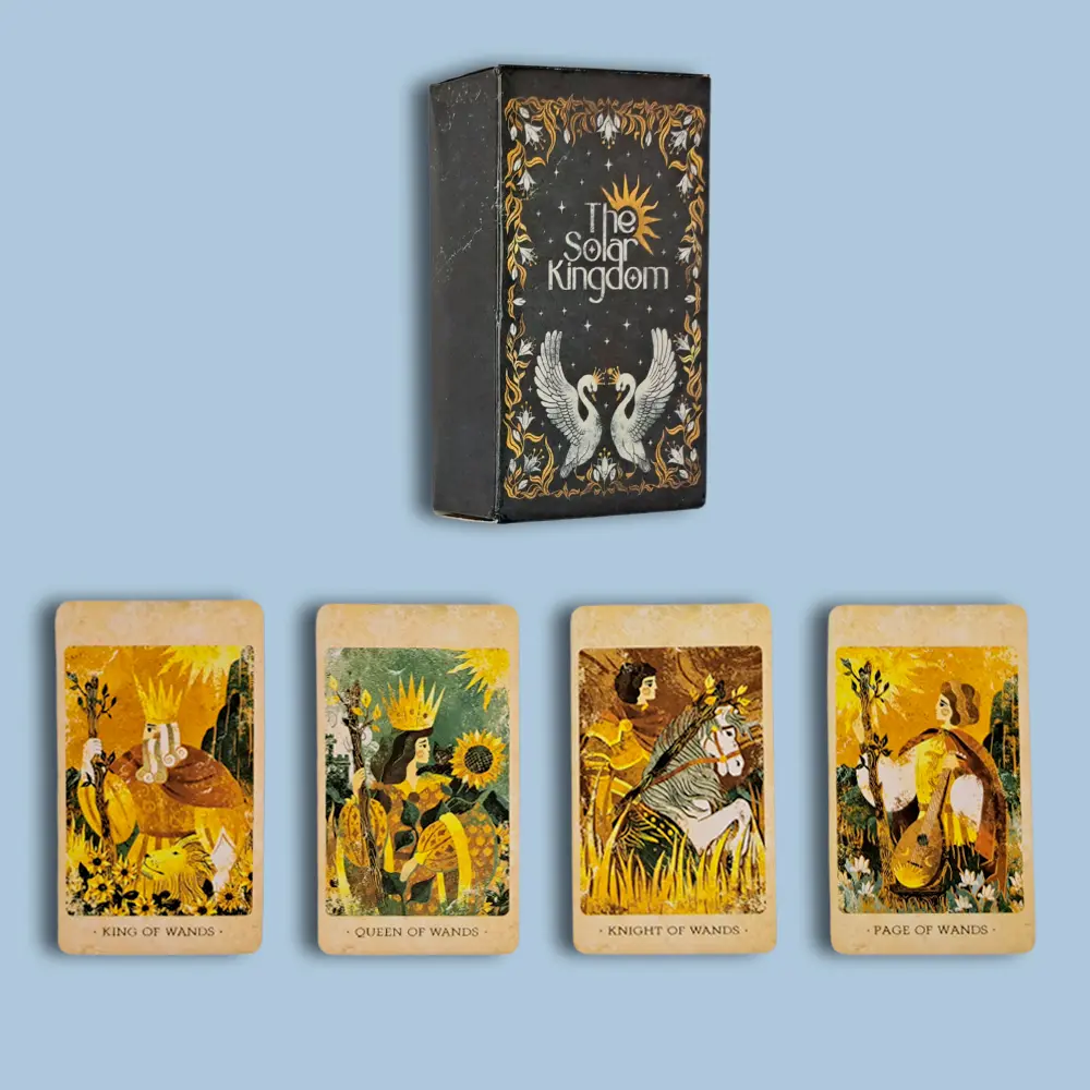 Ταρω κάρτες -The Solar Kingdom Tarot είναι μια μαγευτική δημιουργία