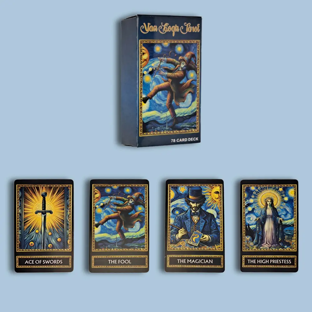 Ταρω καρτες -Van Gogh Tarot – Η Μαγεία του Ταρώ μέσα από τα Αριστουργήματα του Βαν Γκογκ