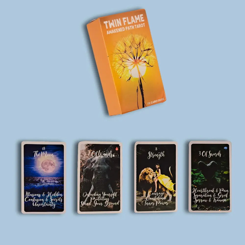 Ταρω καρτες Twin Flame Awakened Path Tarot – Η Οδός της Ψυχικής Επανένωσης