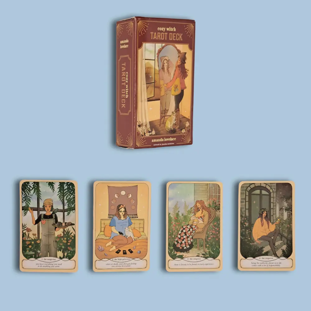 Ταρω κάρτες- Cozy Witch Tarot Deck – Η Μαγεία της Άνεσης και της Αυτογνωσίας