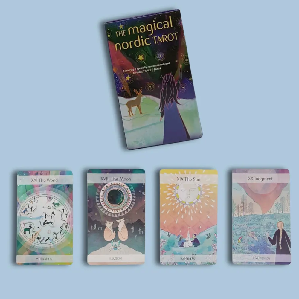 Ταρω κάρτες the magical nordic tarot -Εκεί όπου ο Ψίθυρος του Βοριά Γίνεται Όραμα