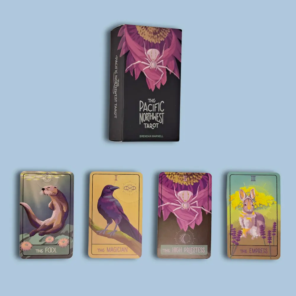 Tαρώ κάρτες- The pacific northwest tarot -Ανακαλύψτε την άγρια μαγεία της φύσης.
