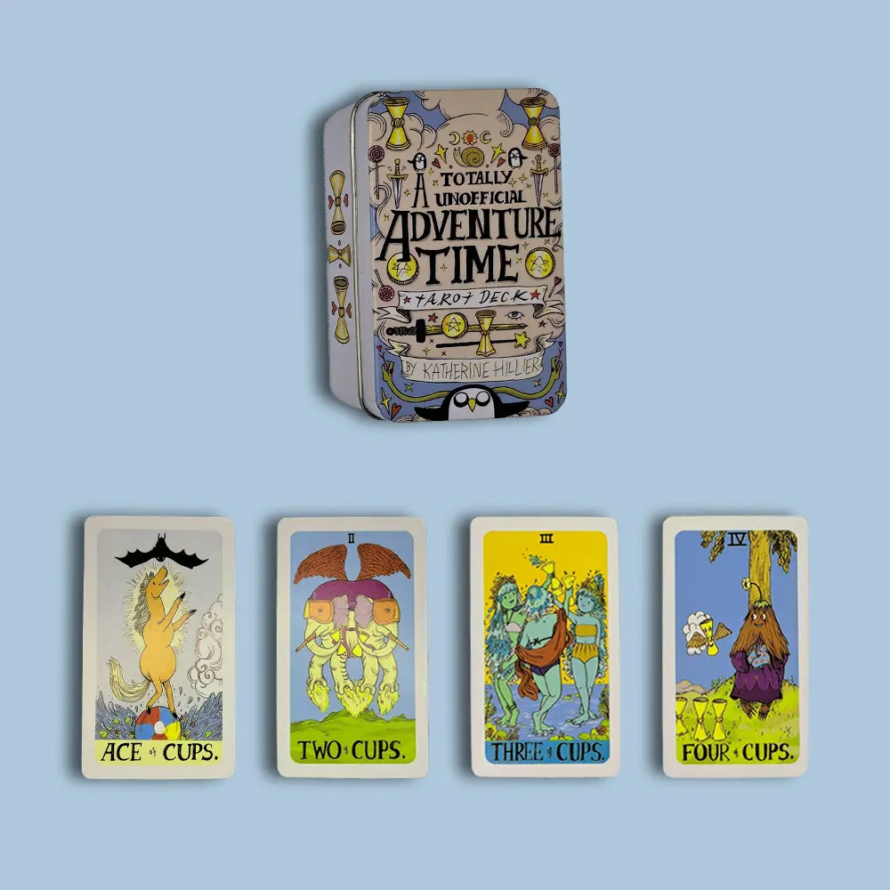 Ταρω καρτες- Totally a Unofficial Adventure Time Tarot – Μαγεία και Περιπέτεια στον Κόσμο του Ταρώ