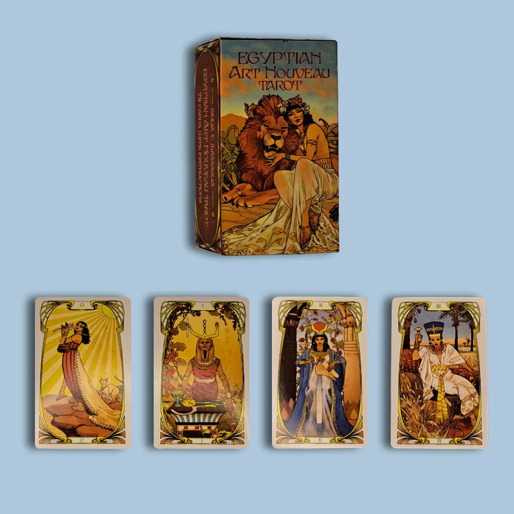 Tαρώ κάρτες- Egyptian Art Nouveau Tarot – Το Μυστικό της Αρχαίας Σοφίας και της Σκοτεινής Ομορφιάς