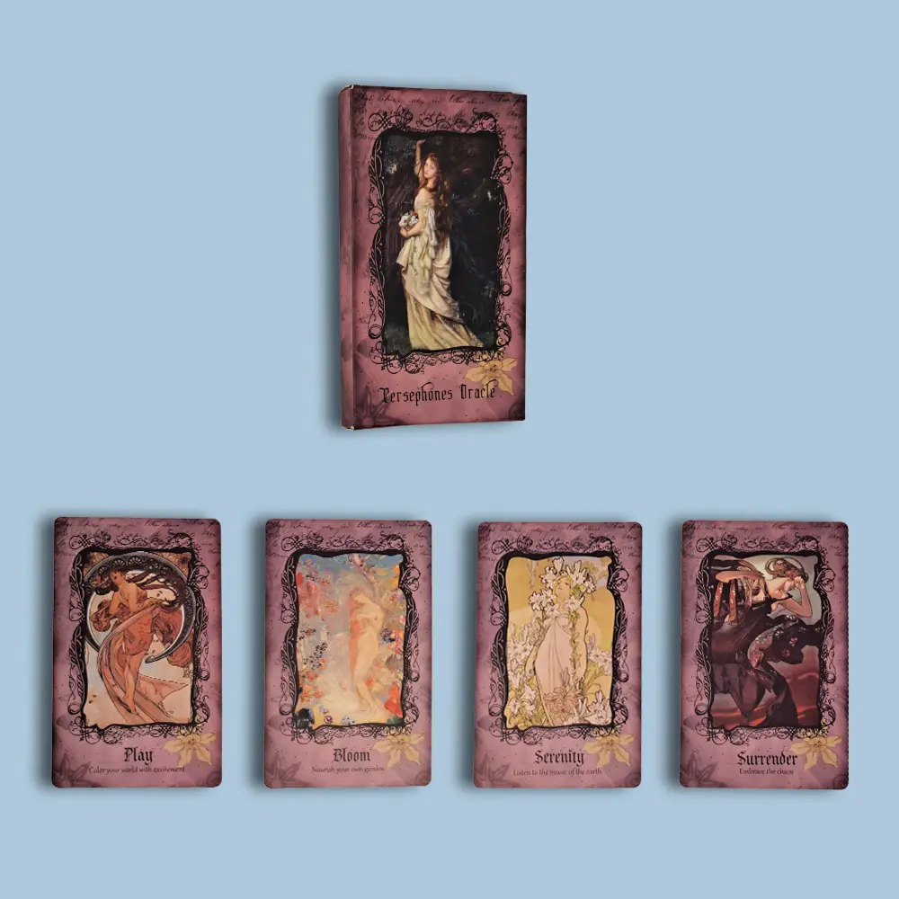 Tαρώ κάρτες- Persephone's Oracle -Κατέβα στα σκοτάδια. Βρες το φως σου εκεί.